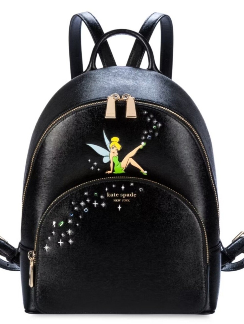Kate Spade x Disney Tinker Bell Mini Backpack – Black  NEW in Original Packaging